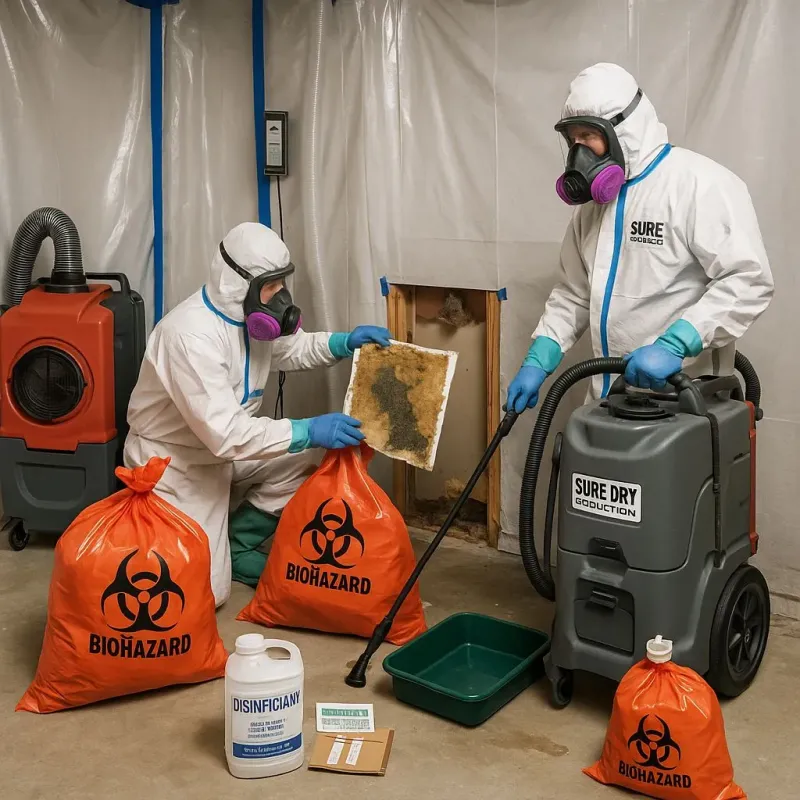 Contaminated Water Handling Protocols process in Richton, MS